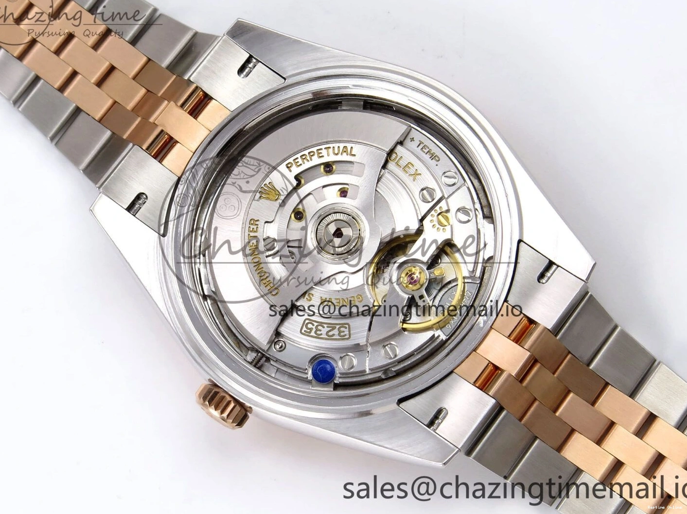 0214 DateJust 41 126331 ARF 1:1 Best Edition 904L Steel Gray Dial Green Roman Marker on SS RG Jubilee Bracelet SH3235（Gain Weight） FastDry 1103